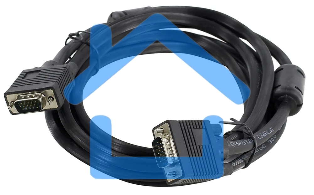 Кабель VGA сигнальный 15M / 15M, ферр.кольца, 3м.5bites APC-133-030
