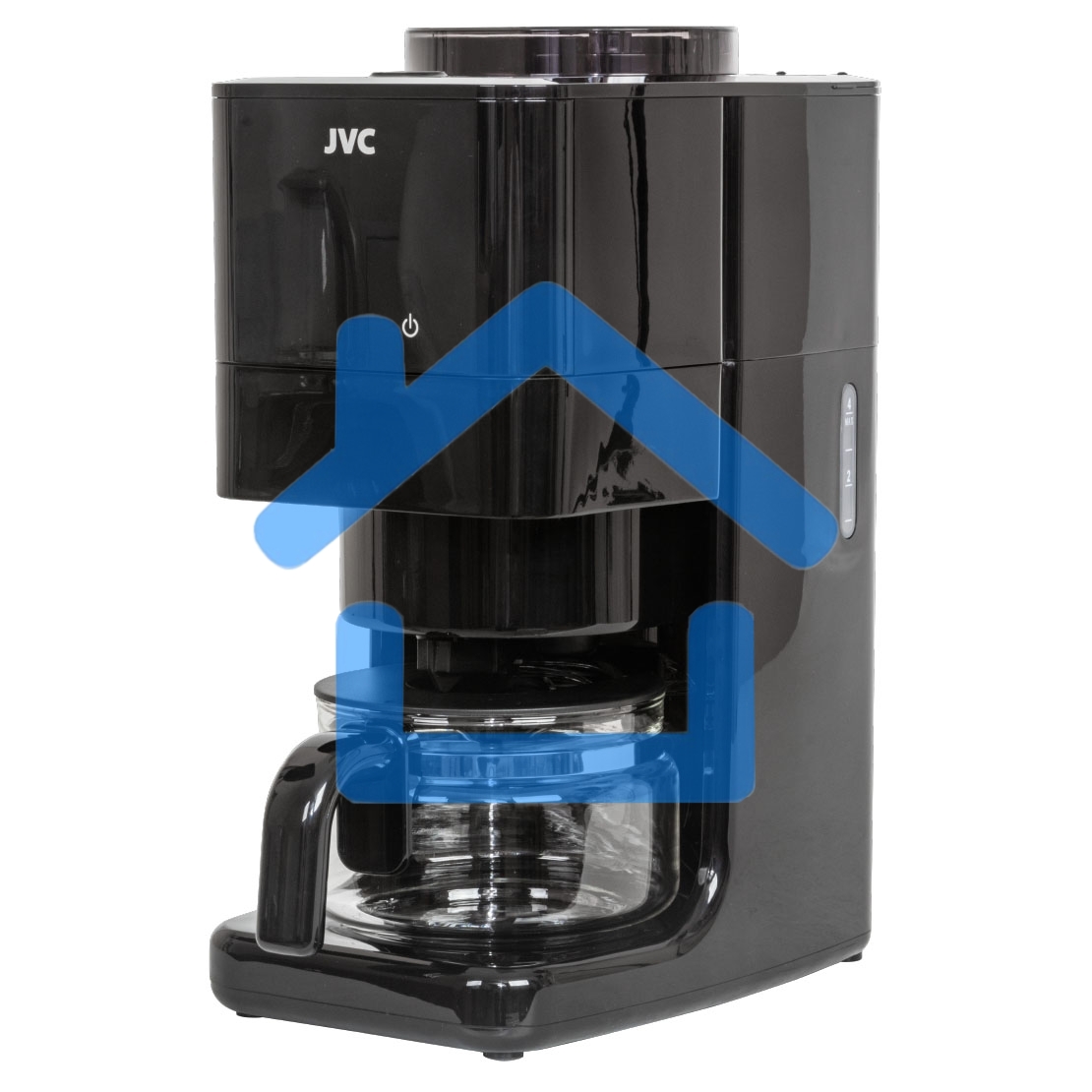 Кофеварка капельная JVC JK-CF37 черный, зерновой/молотый, 0.6 л, 730 Вт