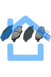 Колодки тормозные передние LPR 05P1795, комплект