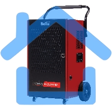 Осушитель воздуха промышленный мобильного типа Ballu BDI-100L