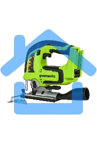 Лобзик аккумуляторный GreenWorks GD24JS, 24V, бесщеточный без АКБ и ЗУ