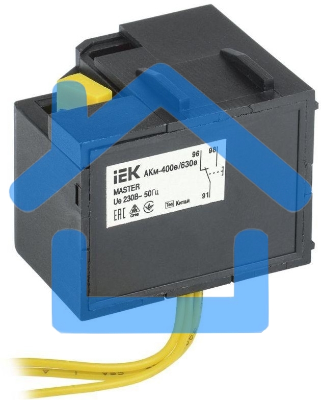 Контакт аварийный АКм-400е/630е (АКм-39) MASTER эл. р. IEK
