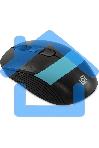 Мышь беспроводная Oklick 310MW черный/синий, 3200 dpi, радиоканал, USB, кнопки - 4