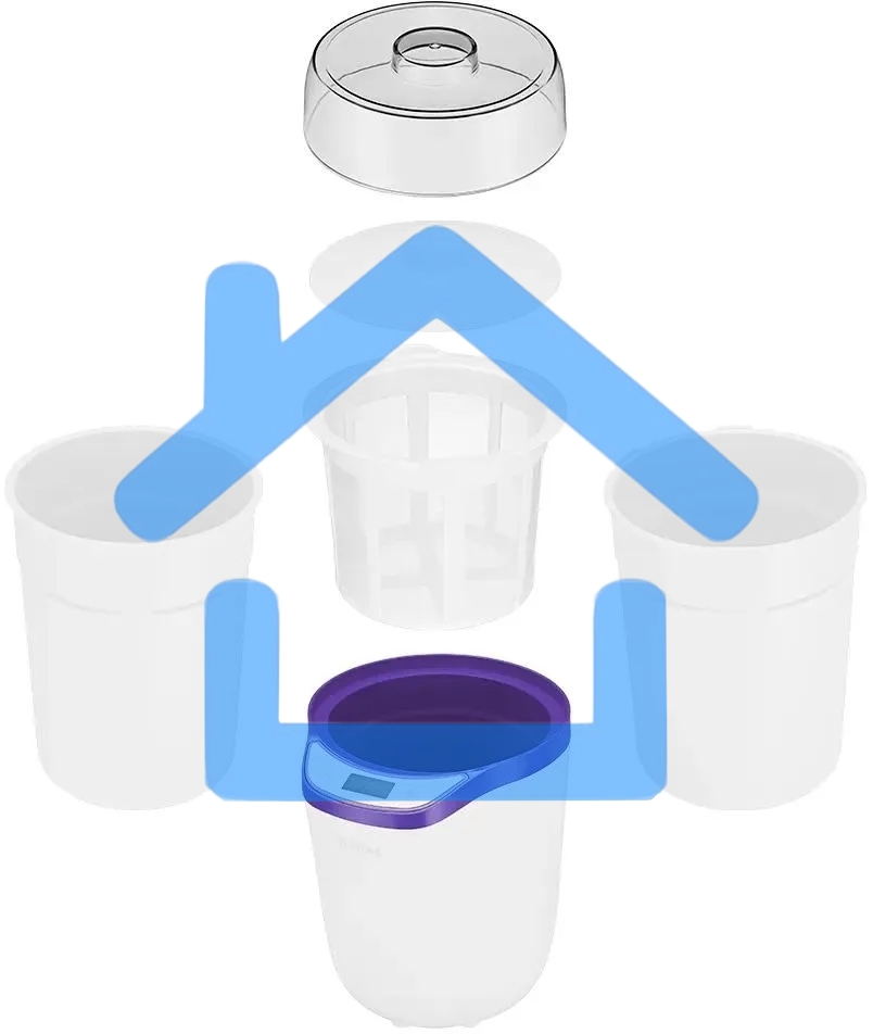 Йогуртница Kitfort КТ-2077-1 фиолетовый