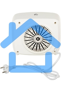 Тепловентилятор Centek CT-6023 белый/черный, 750/1500 Вт, 15 м2