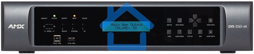 Презентационный коммутатор 6х2 HDMI 4K/60 FG1906-0201 AMX DVX-2265-4K