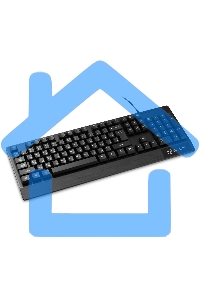 Клавиатура проводная Oklick 115M, USB, черный