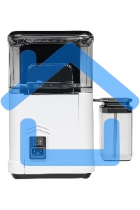 Кофемашина автоматическая Nordfrost HOME 300 W белый/черный, исп. кофе - зерновой, 1.5 л, 1350 Вт, 20 Бар