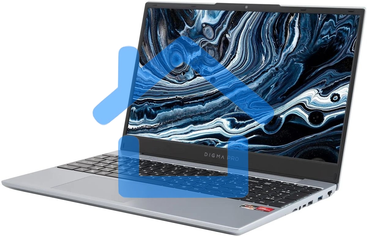 Ноутбук Digma Pro Breve Ryzen 5 Pro 5675U 8Gb SSD 512Gb AMD Radeon 15.6