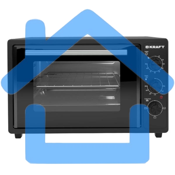 Мини-печь KRAFT KN-MO 3900 FBL черный