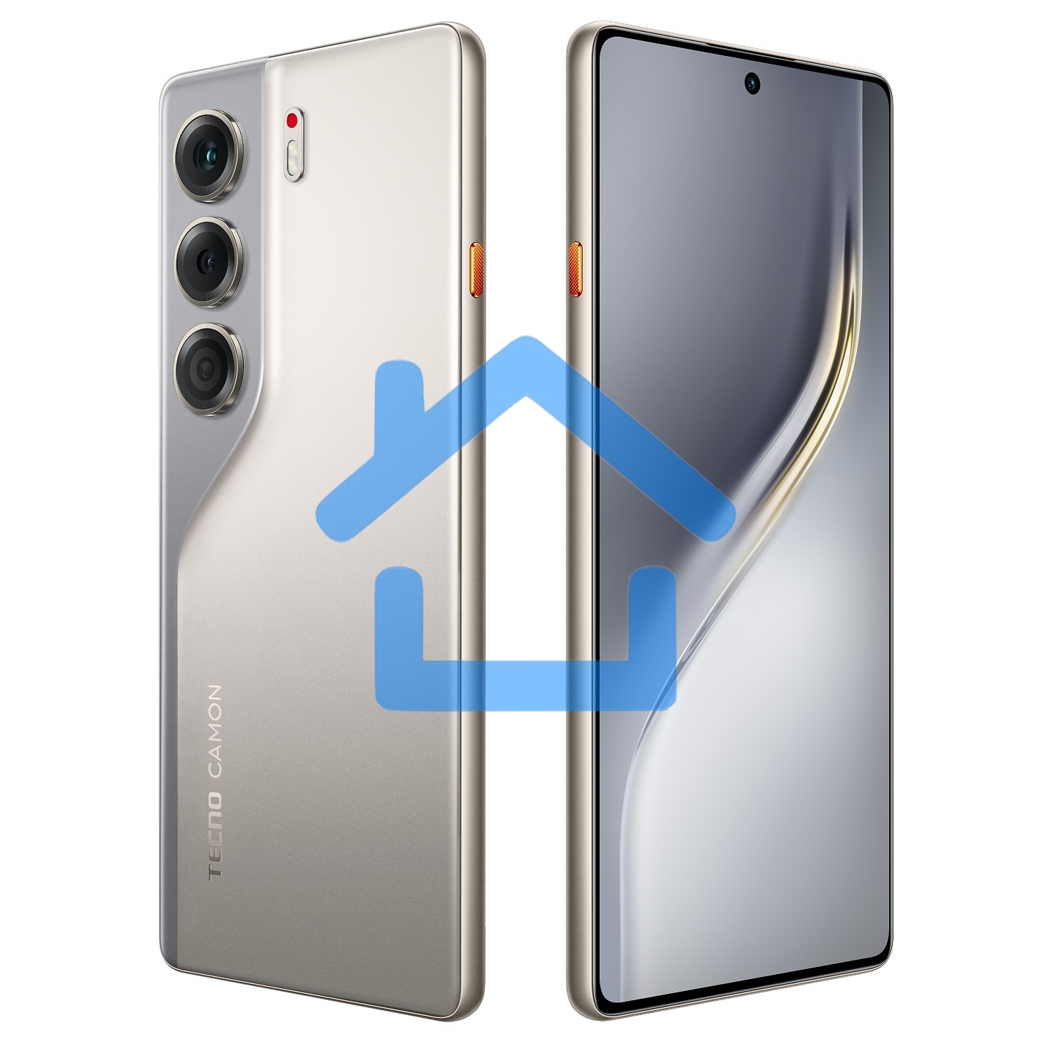 Смартфон Tecno Camon 40 8/256Gb песочный титан