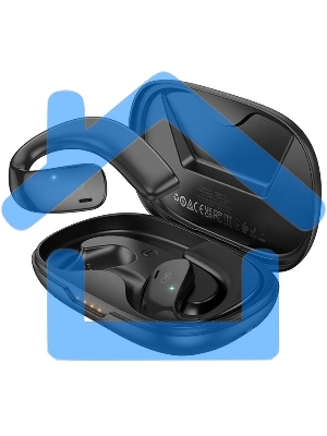 Беспроводные наушники HOCO (6931474798596) EQ4 Graceful черный