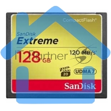 Флеш карта CF 128Gb SanDisk Extreme 120Mb/s