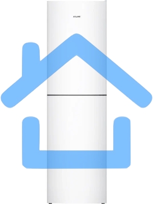 Холодильник Atlant ХМ-4623-101 белый двухкамерный 182/159л морозилка снизу