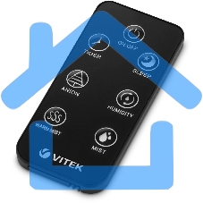 Увлажнитель воздуха Vitek VT-2340 черный