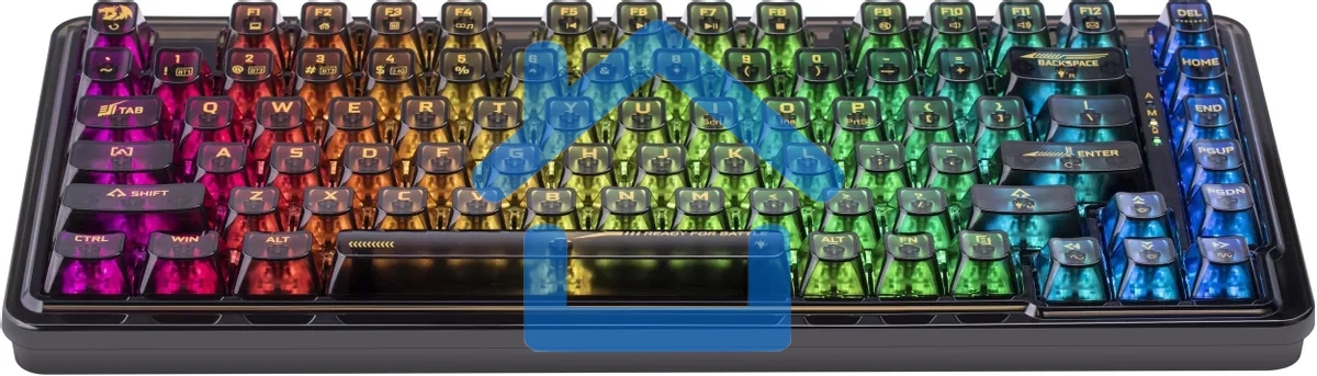 Клавиатура Redragon Elf Pro (71742) беспроводная, USB, Bluetooth/Радиоканал, черный