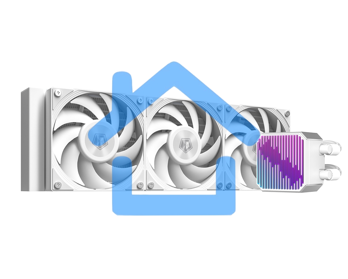 Система жидкостного охлаждения ID-COOLING DX360 MAX белый 120мм алюминий+медь 2150rpm 32.5db 4-pin 350W