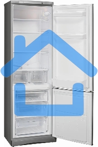 Холодильник Stinol STS 185 G двухкамерный серебристый 235/104 л морозилка снизу