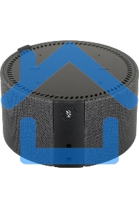 Умная колонка Яндекс Станция Мини, 10Вт, с голосовым ассистентом Алиса на YaGPT, с LED-часами, черный