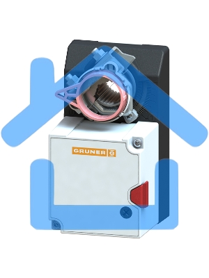 Электропривод Gruner 227-230-08/RUS