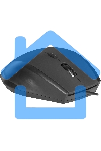 Мышь проводная Defender Accura MM-362 черный, 1600 dpi, USB, кнопки - 6