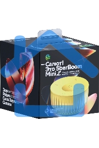 Умная колонка Sber Boom Mini 2 SBDV-00250Y Салют желтый 5W Mono BT/Wi-Fi