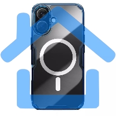 Чехол Nature TPU Pro Magnetic Case, синий, (AP iP16 Plus)