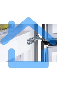 Холодильник Nordfrost NRB 162NF X нержавеющая сталь двухкамерный 205/105 л морозилка снизу