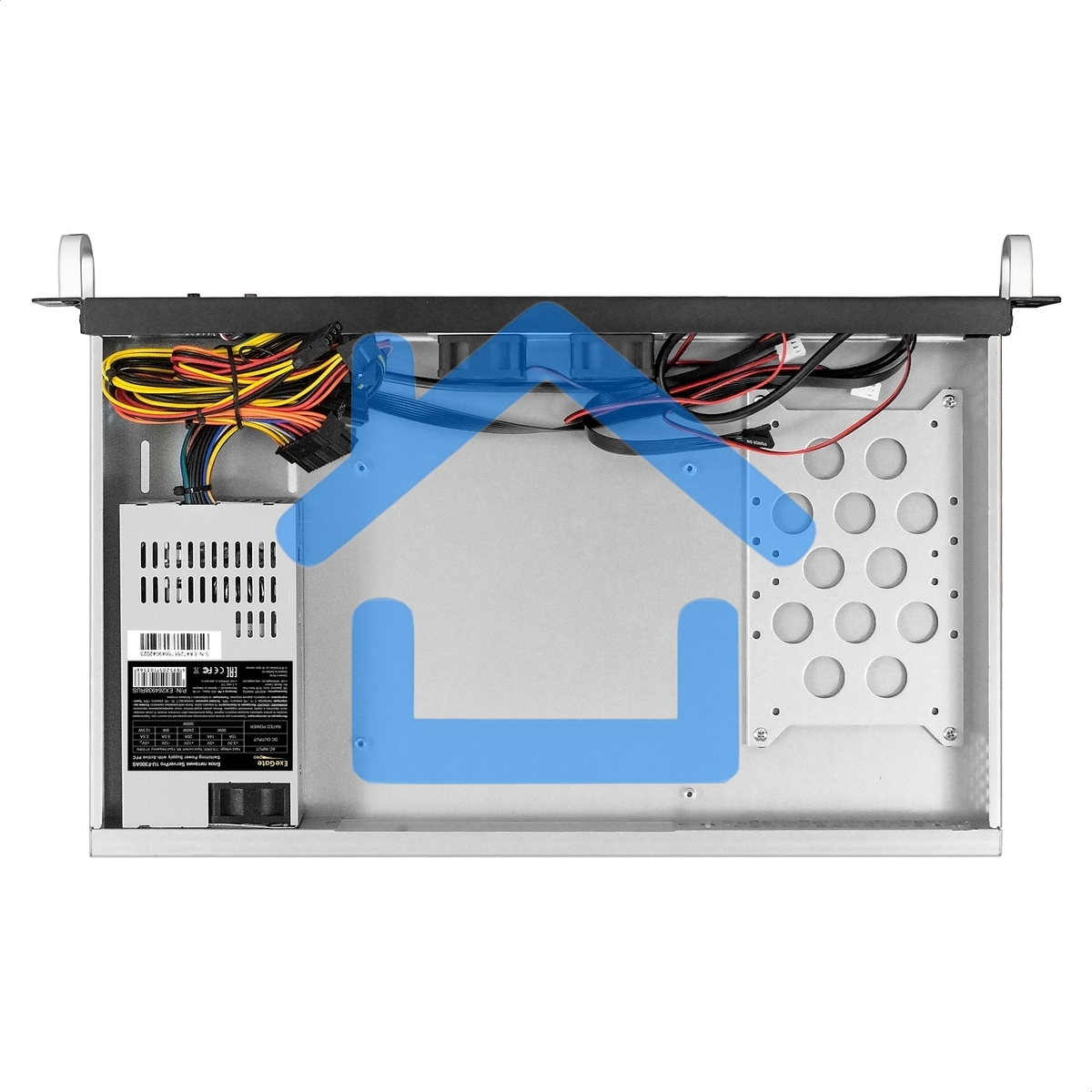Серверный корпус ExeGate Pro 1U255-01 (RM 19