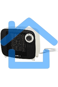 Тепловентилятор Centek CT-6023 белый/черный, 750/1500 Вт, 15 м2