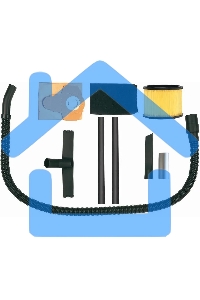 Строительный пылесос Einhell TC-VC 1825 (2342430) красный, 1250 Вт, уборка сухая/влажная, пылесборник мешок/контейнер, 25 л