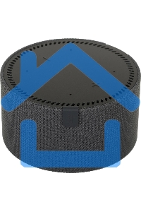 Умная колонка Яндекс Станция Мини, 10Вт, с голосовым ассистентом Алиса на YaGPT, с LED-часами, черный