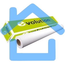 Бумага Evolution PPC DRAFT Paper 75gr A0+ 0.914x150 м аналог 450L90243M Бумага Evolution PPC DRAFT Paper 75gr A0+ 0.914x150 м аналог 450L90243M