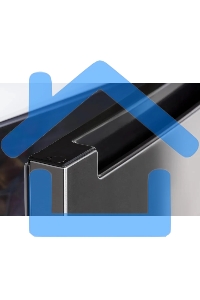 Холодильник Nordfrost NRB 162NF X нержавеющая сталь двухкамерный 205/105 л морозилка снизу