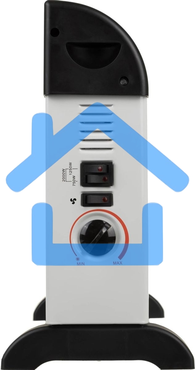 Конвектор Centek CT-6124 белый, 750/1250/2000 Вт, 20 м2, механический термостат