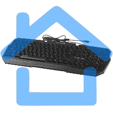 Игровая клавиатура Qumo Excalibur K67, проводная, 104, встроенные радужная подсветка