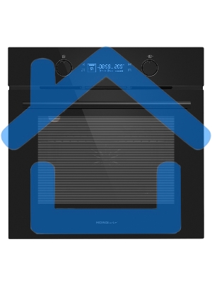 Духовой шкаф электрический HOMSair OEM606BK2 черный