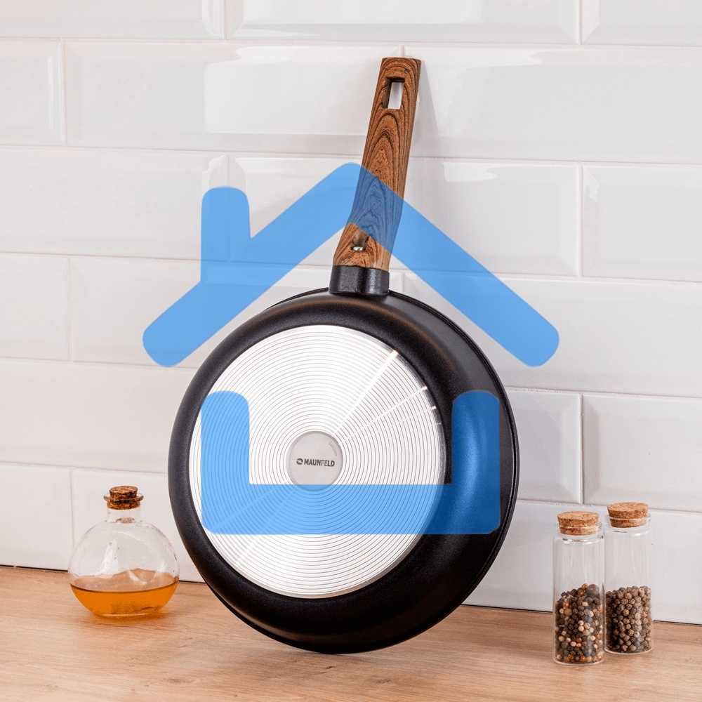 Сковорода Maunfeld ALVA MF28LV01FP из литого алюминия, 28 см