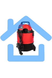 Строительный пылесос Einhell TC-VC 1825 (2342430) красный, 1250 Вт, уборка сухая/влажная, пылесборник мешок/контейнер, 25 л