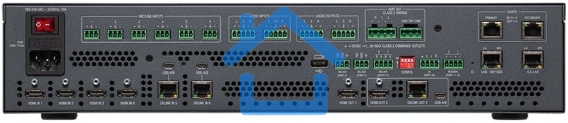 Презентационный коммутатор 6х2 HDMI 4K/60 FG1906-0201 AMX DVX-2265-4K