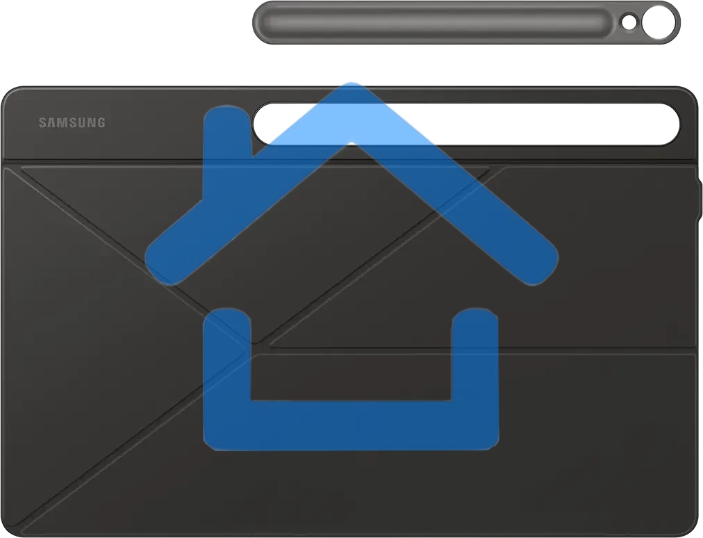 Чехол Samsung для Samsung Galaxy Tab S10 FE+ Smart Book Cover поликарбонат/полиуретан черный (EF-BX620PBEGRU)