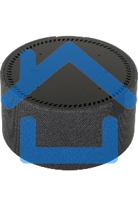 Умная колонка Яндекс Станция Мини, 10Вт, с голосовым ассистентом Алиса на YaGPT, с LED-часами, черный