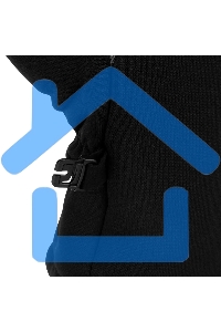 Перчатки универсальные Denzel 68087 искусственный мех, работа с сенсорным экраном, размер 9