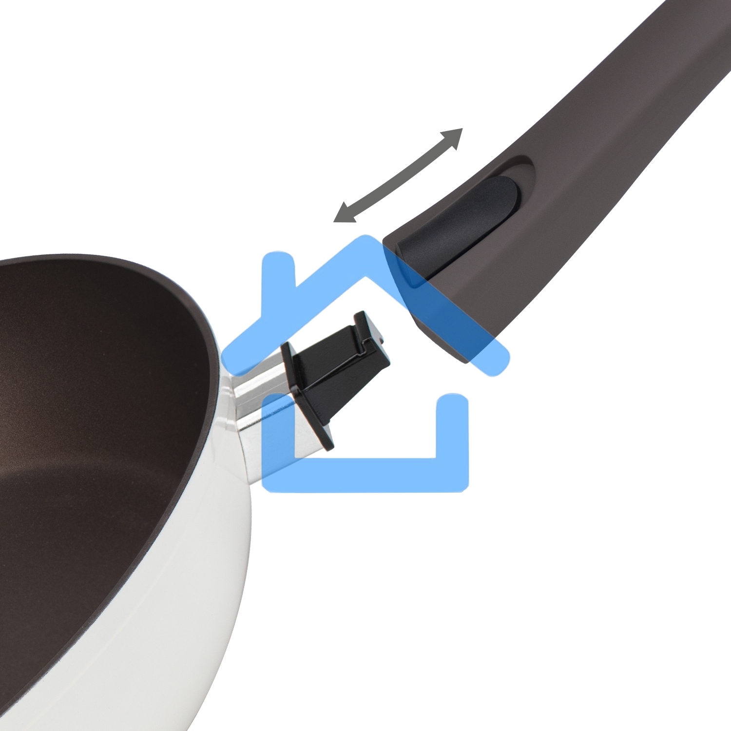 Сковорода глубокая TALLER TR-44109 Хюгге 26 см со съемной ручкой