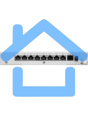 Межсетевой экран Zyxel USG FLEX 100H с подпиской Gold на 1 год (AS, AV, CF, IDP/DPI, Sandboxing, SecuReporter), 8xRJ-45: 1G (LAN/WAN), 1xUSB3.0 **