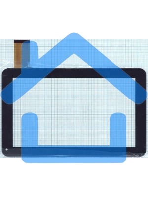 Сенсорное стекло (тачскрин) WJ518-FPC v2.0, черное