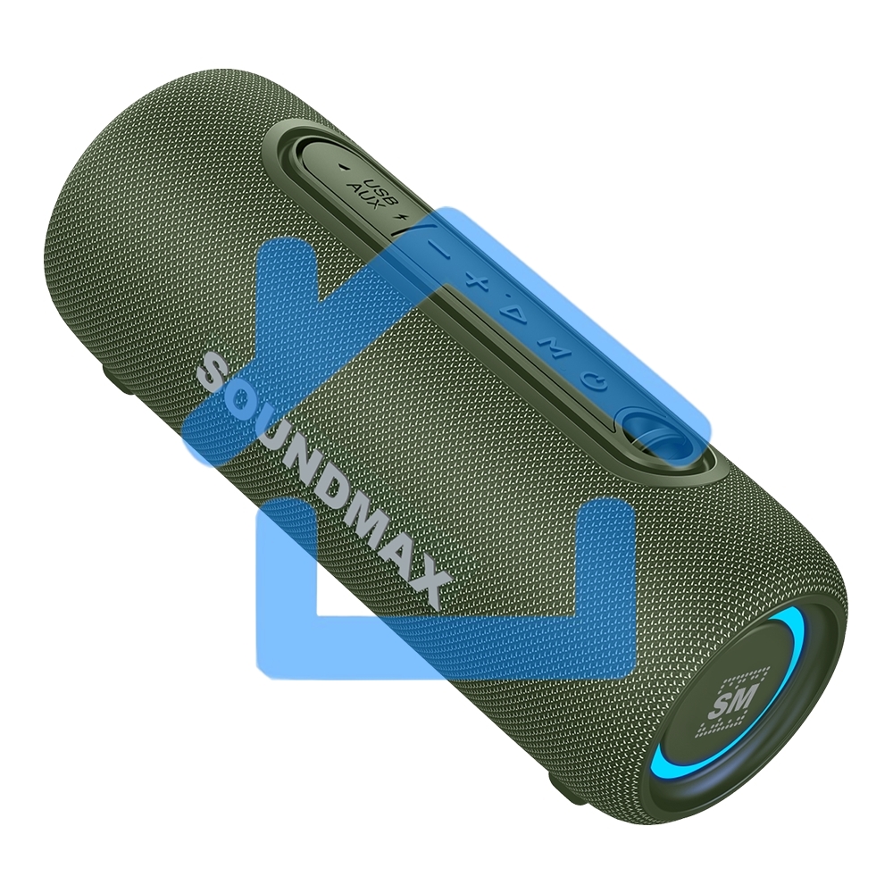 Портативная колонка SOUNDMAX SM-PS5026B зеленый