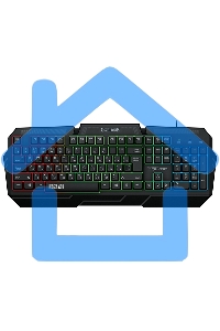 Игровая клавиатура Qumo Excalibur K67, проводная, 104, встроенные радужная подсветка