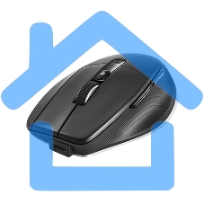 Мышь беспроводная/проводная 3Dconnexion CadMouse Pro Wireless, RTL, Right hand (341450) (3DX-700116) черный, 7200 dpi, радиоканал, Bluetooth, USB, кнопки - 7