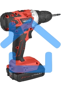 Дрель-шуруповерт Парма ДША-02-2021/2Li аккум. патрон:быстрозажимной (кейс в комплекте) (02.021.00016)